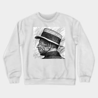 RAINER MARIA RILKE pencil portrait .1 Crewneck Sweatshirt